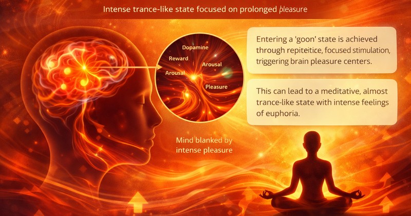 Was ist Gooning - Gooning Bedeutung und Gooning Definition erklärt