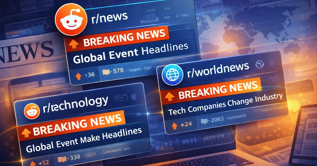 Beste News Subreddits Reddit 2026 - Kompletter Guide zu Reddit News Subreddits für Breaking News und Reddit Weltnachrichten