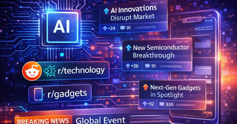 Tech news reddit subreddity - zasięg technologiczny