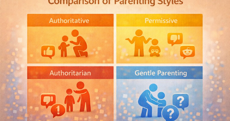 Parenting styles on Reddit - gentle parenting and attachment parenting communities