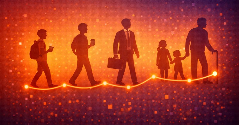 Altersbasierte Freundschafts-Communities