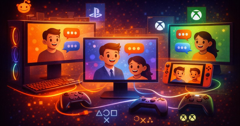 Gaming-Freundschafts-Subreddits